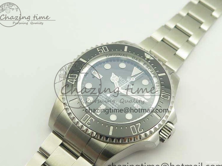 SH3135 116660 1:1 Bracelet Edition ARF Best DEEPSEA Case And SS Black 904L Sea-Dweller 0324